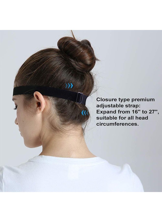 Genérico 3D Adult Eye Mask Adjustable Monocular Cover Eye Shield Black Stereoscopic Amblyopia One-eye Dragon Eye Mask Left Eye  - Image 2