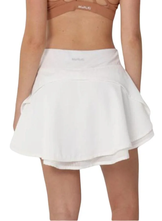Mohuki White Jess Tennis Skirt for Women | Best Price UAE