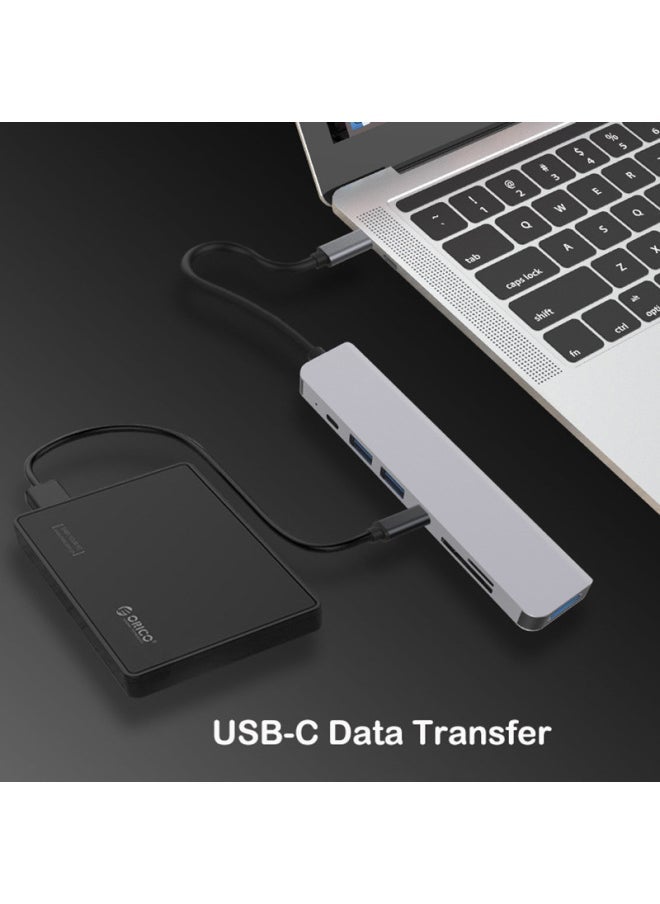 Direct Supply Of 7-in -1 Docking Station Type-c To HDMI Notebook Multi-function Docking Station Wholesale-Number Of Interfaces:One To Seven  - Image 5