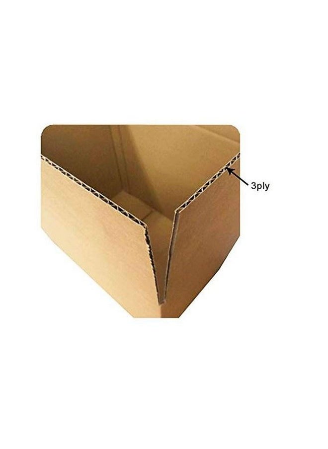 IONIX IONIX Corrugated Boxes/corrugated boxes for packing kitchen scale SF400 / SF400a Size, 25 x 20 x 5 cm, Kitchen scale packing box/Other material/Gift packing box 3 Ply, Pack of 50 boxes  - Image 3