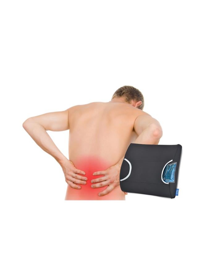 Contour Orthopaedic Design Lower Back Support Warm Cool Lumbar Support Cushion - Image 2