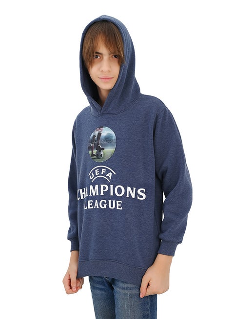 هودي شتوي أولادي مبطن فليس the Champions League بطبعة