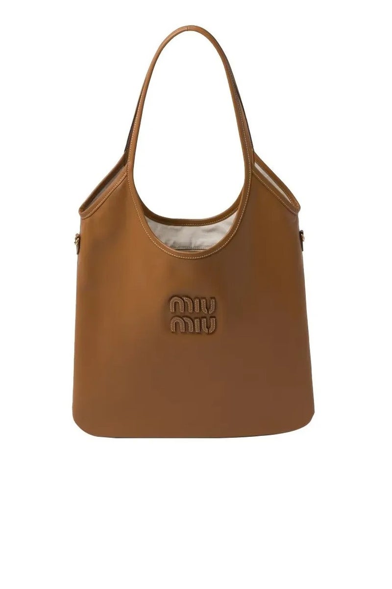 مياو مياو حقيبة كتف قماشية MIU Ivy - Image 1