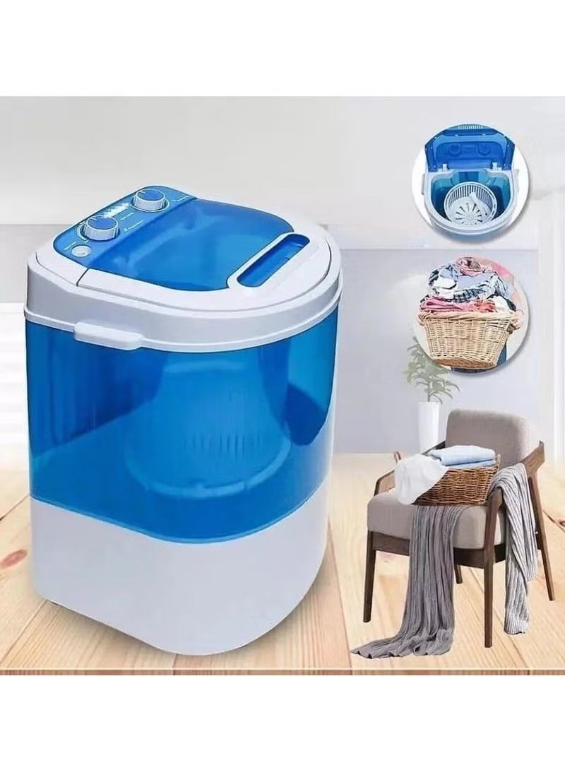 TIGER "Mini Washing Machine for Clothes & Shoes – Compact, Portable, and Efficient – Perfect for Small Loads, Apartments, Dorms & Travel – Model 37155 Blue – Convenient & Easy to Use for Clothes, Shoes, and Delicate Items"  - Image 3