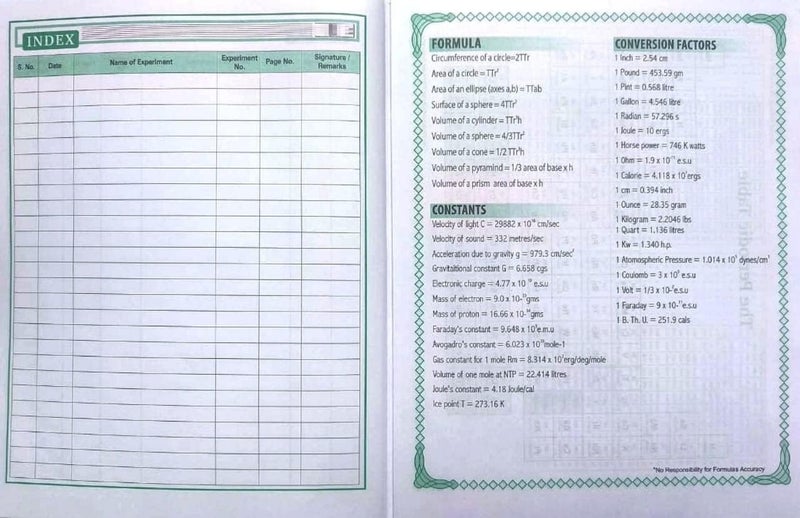 FIRST CLICK دفتر عملي | للعلوم، الرياضيات، الفيزياء، الكيمياء، الأحياء، الكمبيوتر | 100 صفحة | الحجم - 22 × 27 سم | قد يختلف تصميم غلاف الدفتر - Image 3