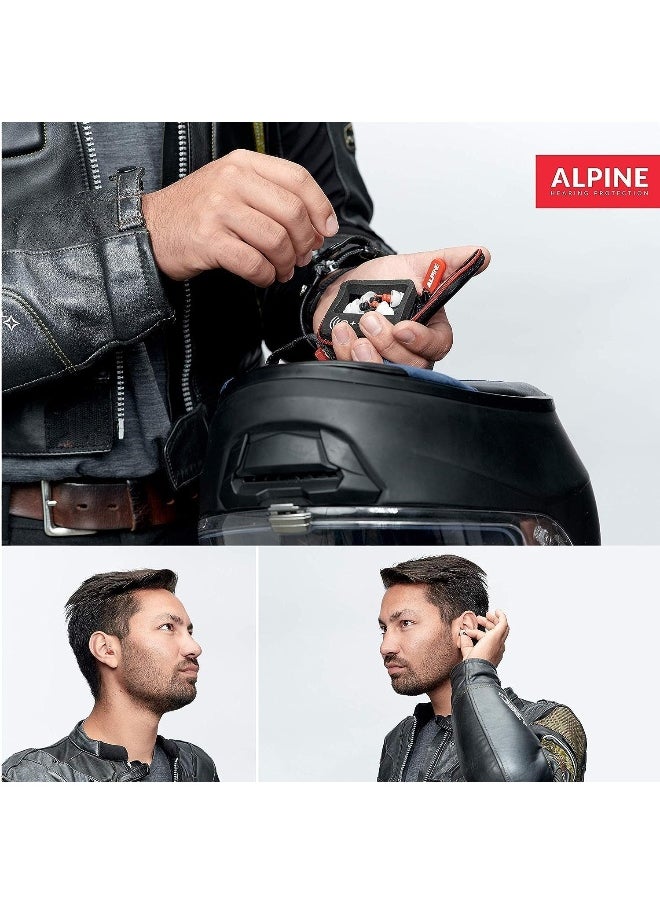 Alpine Motosafe Pro Ear Plugs Racing & Touring Hearing Protection  - Image 5