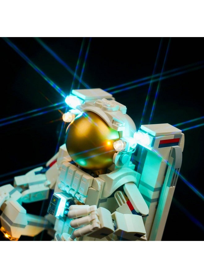 Vonado VONADO LED Light Kit Compatible with Lego Space Astronaut 31152 (Lights Only, No Models) Creative Lighting Set Accessories Compatible with Lego Astronaut 31152 Building Set  - Image 4