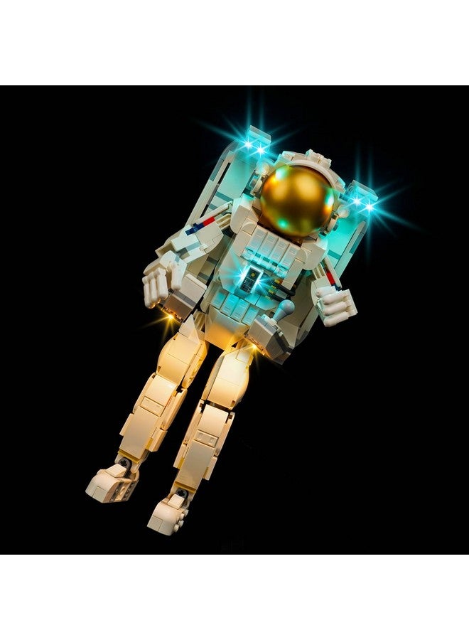 Vonado VONADO LED Light Kit Compatible with Lego Space Astronaut 31152 (Lights Only, No Models) Creative Lighting Set Accessories Compatible with Lego Astronaut 31152 Building Set  - Image 1