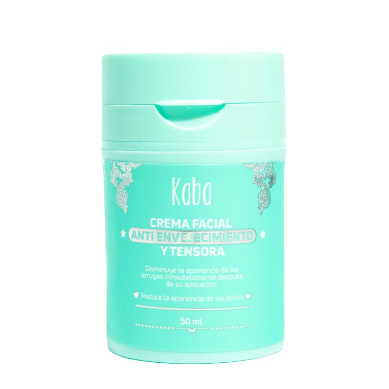 D'Luchi Kaba Skin Tightening Cream with Hyaluronic Acid & Collagen, Anti-Aging and Moisturizer for Face, Improves Wrinkles, Provides lifting and firming for sagging skin - 1.7 Oz / 50 ml - Image 1