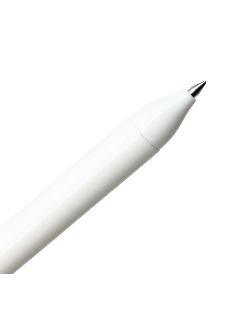 Deli 12-Piece Erasabale Gel Ink Pen With 0.5mm Tip Blue - Image 3