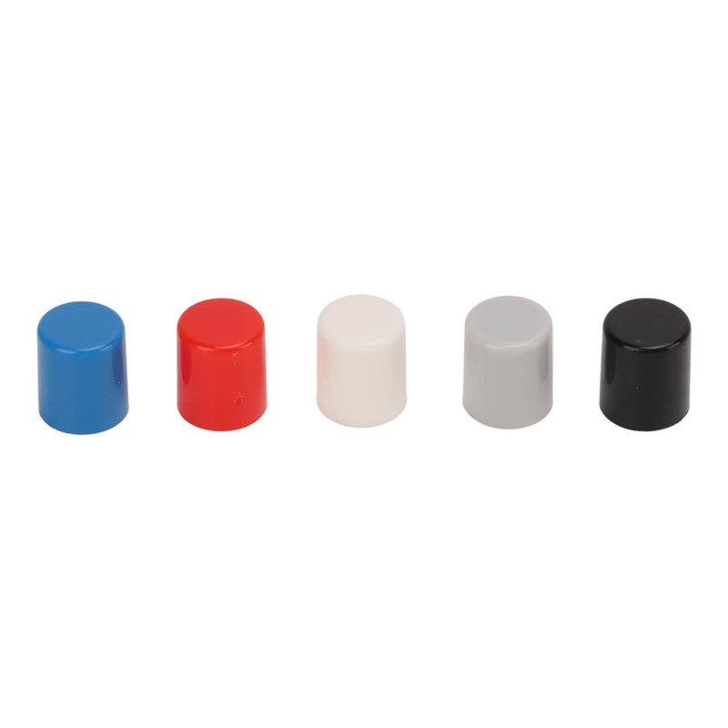 Push Button Caps 250PCS 10Mm Diameter 9.2Mm Height - ABS Plastic Wear Resistant Power Switch Caps for Breadboard Assembly Easy Identification - Image 2