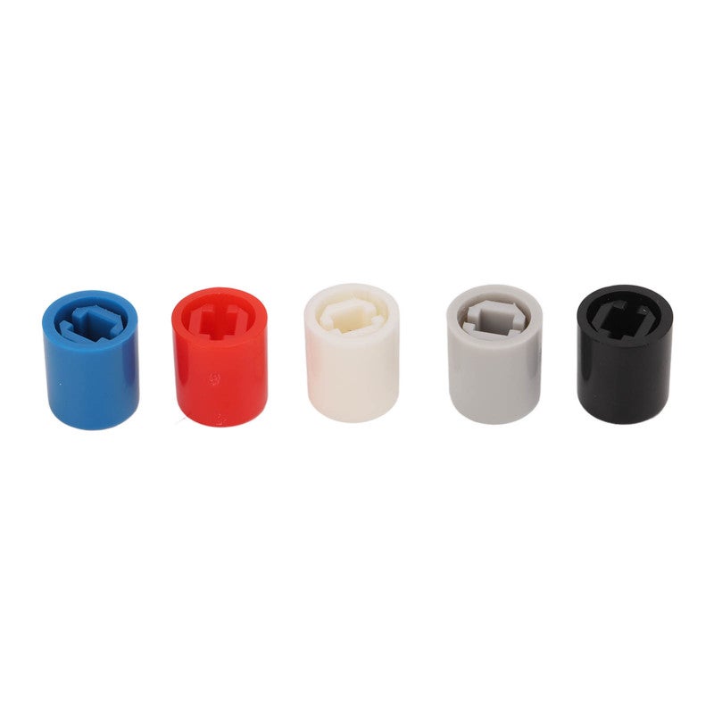 Push Button Caps 250PCS 10Mm Diameter 9.2Mm Height - ABS Plastic Wear Resistant Power Switch Caps for Breadboard Assembly Easy Identification - Image 5