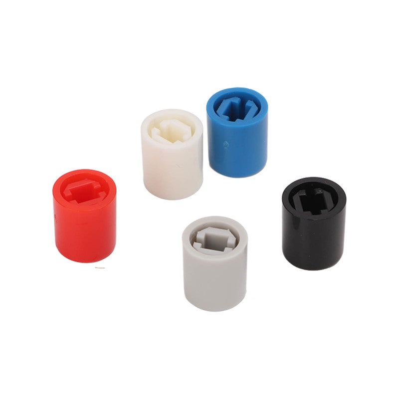 Push Button Caps 250PCS 10Mm Diameter 9.2Mm Height - ABS Plastic Wear Resistant Power Switch Caps for Breadboard Assembly Easy Identification - Image 4