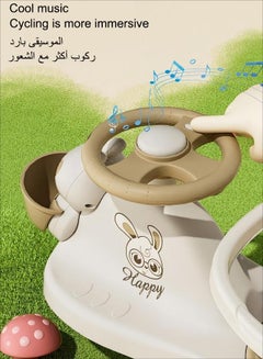 سيارة أطفال متأرجحة وردي