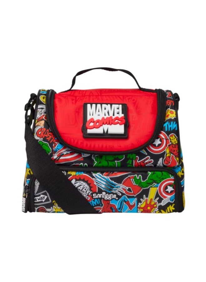 Smiggle Marvel Comics Insulated Lunch Pack Lunch Bag - Image 1