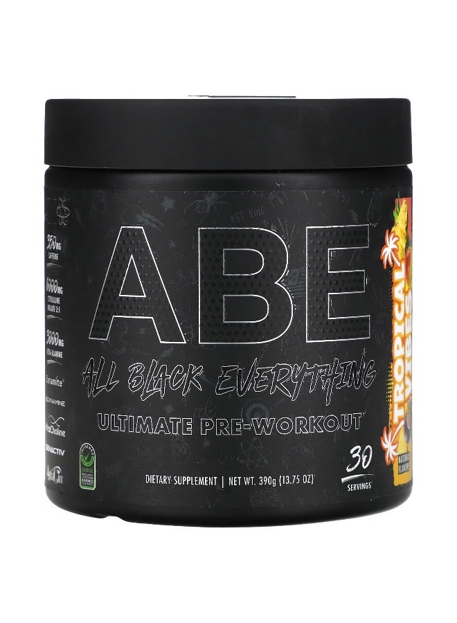Abe أيه بي إي، أفضل مكمل قبل التمرين، أجواء استوائية، 13.75 أونصة (390 جرام) - Image 1