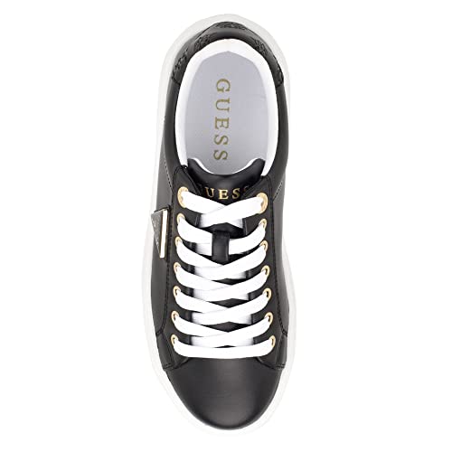 GUESS Women's DENESA Sneaker, Black 002, 10 - Image 5