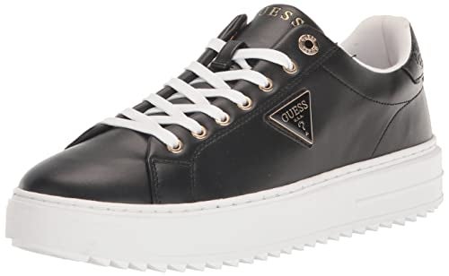 GUESS Women's DENESA Sneaker, Black 002, 10 - Image 1