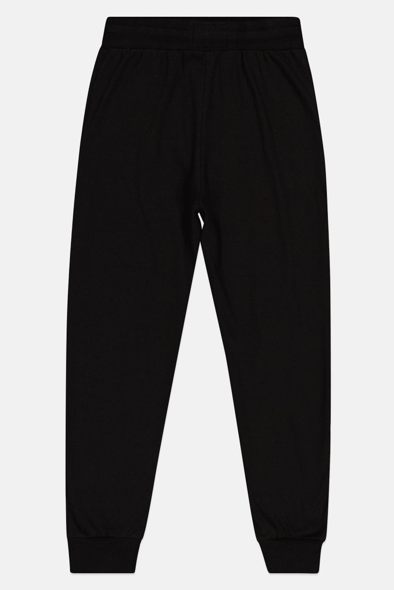 Fudo سروال جوجر للأطفال الأولاد 3 قطع بشعار العلامة التجارية، متعدد الألوان - Image 4