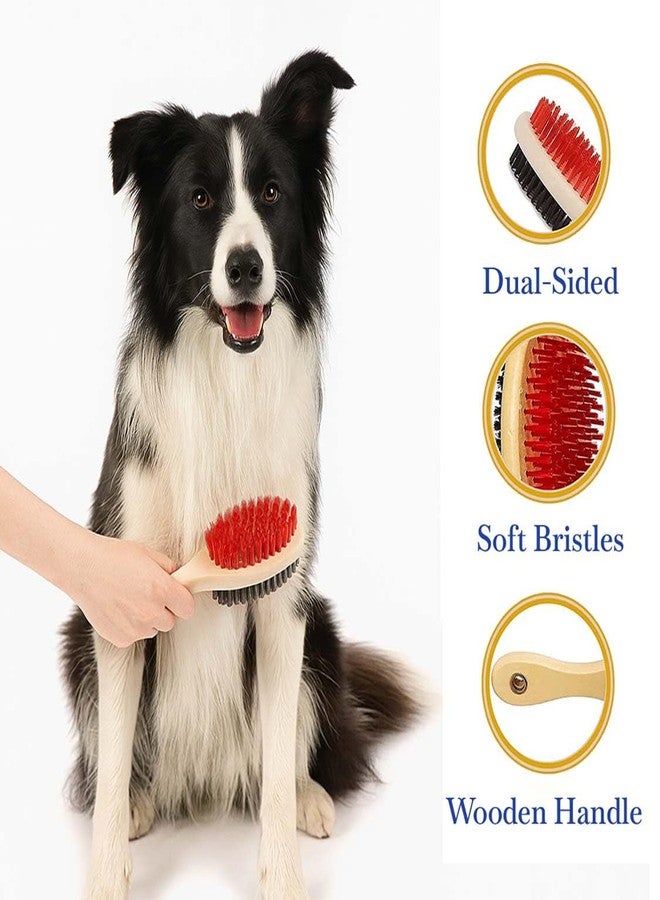 Pets Empire 3-in-1 Dog & Cat Grooming Combo - Self-Cleaning Slicker Brush, Silicone Bath Brush & Deshedding Glove | Pet Grooming Kit for All Breeds & Fur Types - Image 3