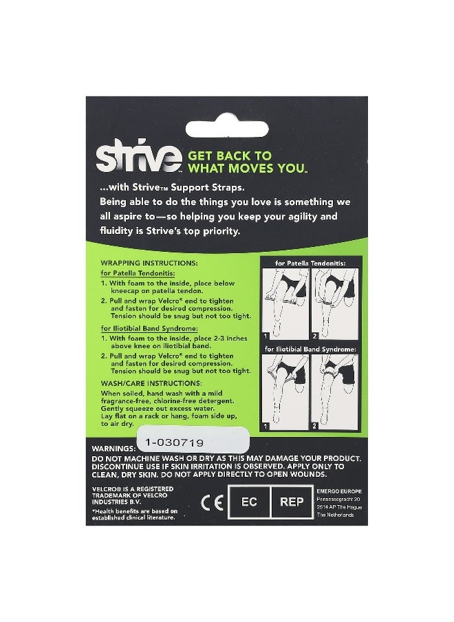 Strive Strive, Patella Support Strap, One Size Fits Most, 1 Count  - Image 2