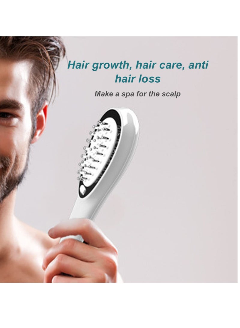 SOLARAE Electric hair growth comb, Scalp Oil Applicator Electric Scalp Applicator Comb Scalp Massage Hair Growth Portable Handheld Vibrating Massager Comb for Head Stress Relax Daily Hair Care - Image 5