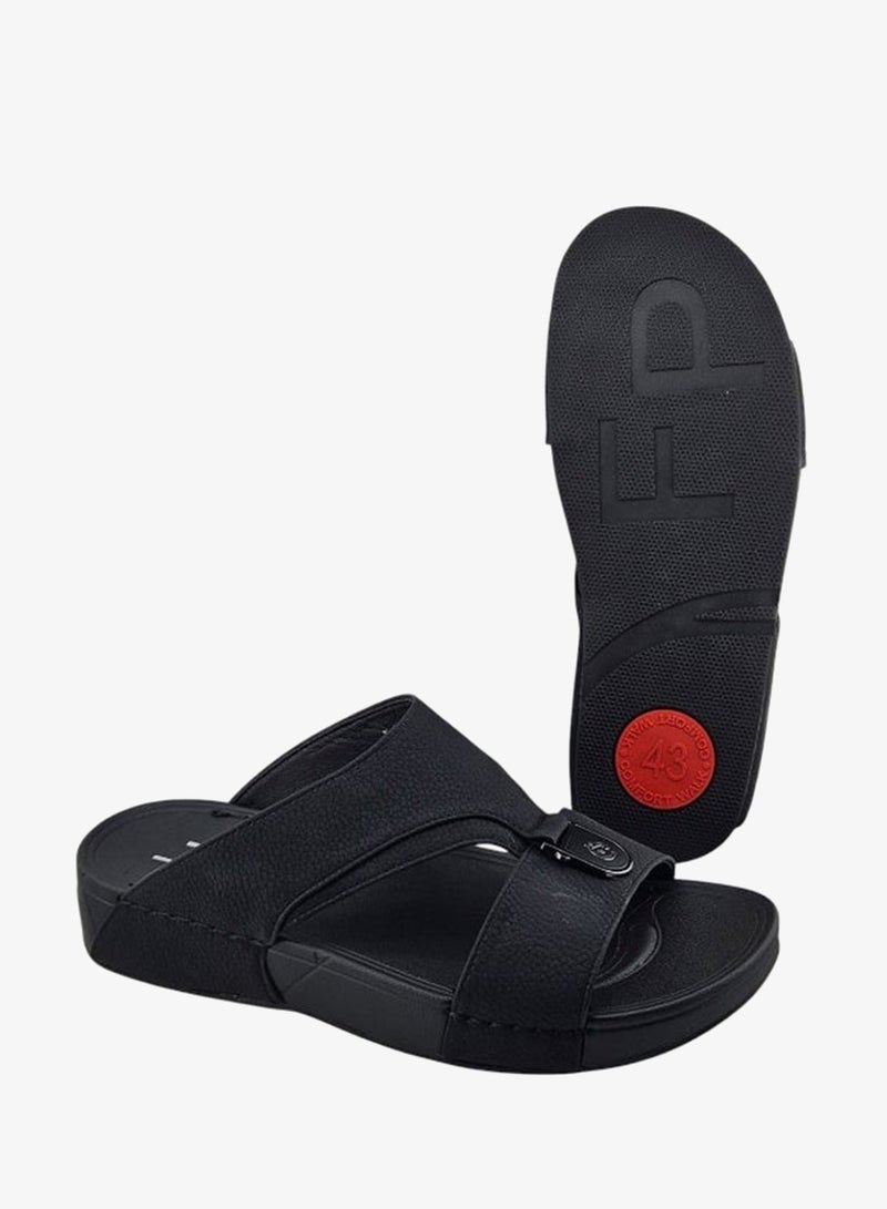 Footprint Cushion Ease Arabic Sandals for Men – Comfortable Cushioned Slip-On Slippers for Daily Wear - Image 5
