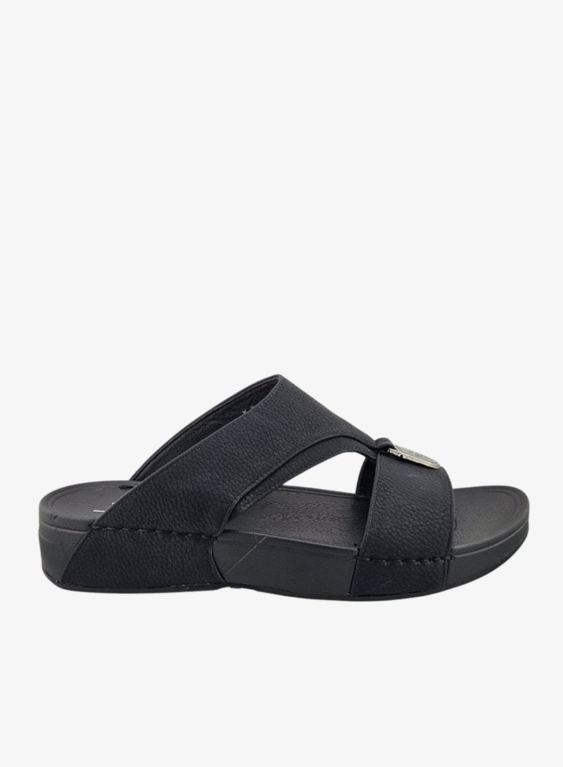Footprint Cushion Ease Arabic Sandals for Men – Comfortable Cushioned Slip-On Slippers for Daily Wear - Image 1