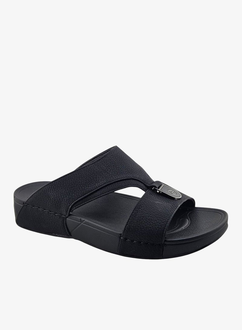 Footprint Cushion Ease Arabic Sandals for Men – Comfortable Cushioned Slip-On Slippers for Daily Wear - Image 4