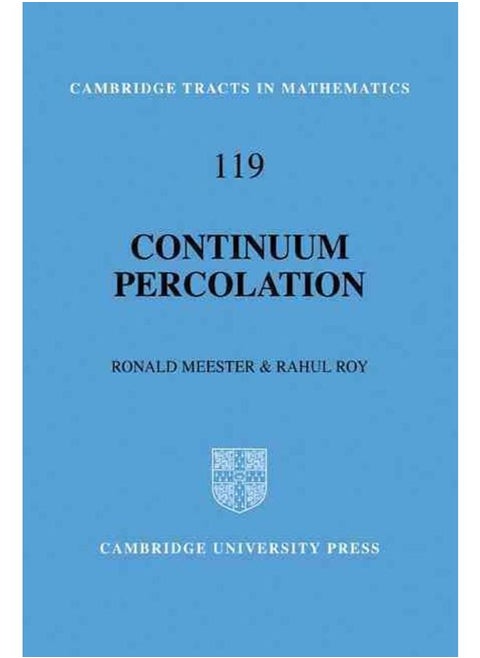 Continuum Percolation (Cambridge Tracts in Mathematics)