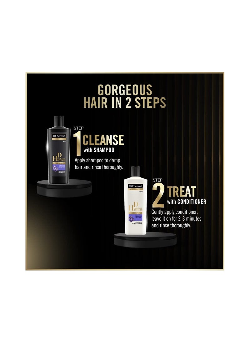 TRESemmé - TRESemme Hair Fall Defence Shampoo With Keratin for Hair Fall Control and Longer Stronger Hair Anti Hairfall for Damaged Hair - Image 1