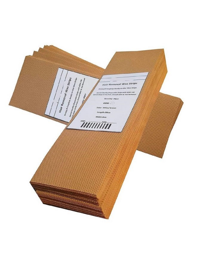 Fixily Body Wax Strips, Hair Removal Waxing Strips for Face, Legs, Underarms 120 GSM Thickness Non-Woven for Smooth Waxing Experience for Womens (Pack of 70) - Image 2