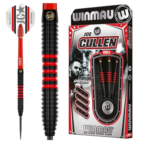 Winmau مجموعة سهام وينماو جو كولين الروكستار 23 جرام من التنجستين 85% مع الأجنحة والأعمدة (العمود)  - Image 1