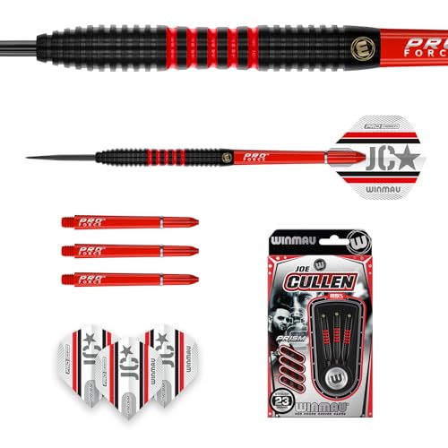 Winmau مجموعة سهام وينماو جو كولين الروكستار 23 جرام من التنجستين 85% مع الأجنحة والأعمدة (العمود)  - Image 5