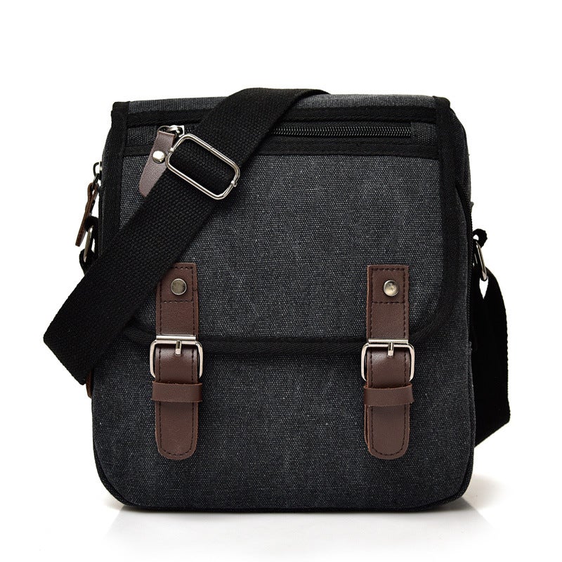 Casual Fashion Canvas Men'S Bag Vintage Men'S Canvas Shoulder Bag Trendy Men'S Business Crossbody Bag D7121 - Image 5