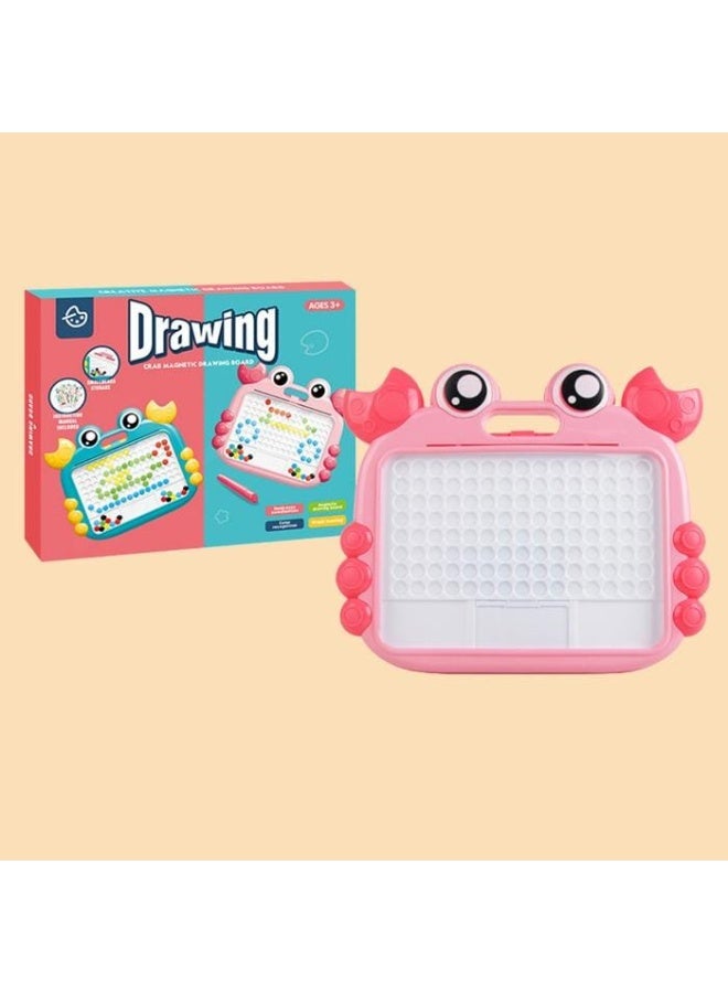 Magnetic Crab Board | Crab Magnetic Board for Kids | Kids Magnetic Drawing Board | Magnetic Sketch Board for Children | Magnetic Writing Board | Magnetic Drawing Slate | Educational Magnetic Board | Erasable Drawing Board | Kids Writing and Erasing Board | Magic Drawing Board for Kids | Magnetic Pen Drawing Board | Kids Learning Writing Board | Reusable Magnetic Writing Board | Magnetic Drawing Toy | Educational Drawing and Writing Toy | Learning Drawing Board for Kids | Magnetic Scratch Board | Crab Design Kids Board | Crab Shape Drawing Board | Educational Drawing Game | Kids Drawing Board with Magnetic Pen - Image 1