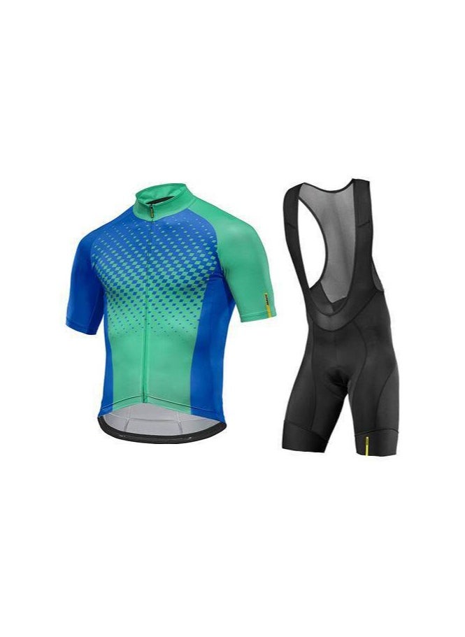 KUYING GR New Summer Outdoor Sunscreen Moisture Absorption Quick Drying Bicycle Women's Cycling Clothing Set  - Image 1