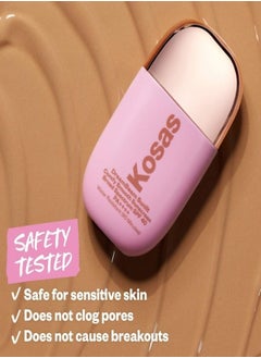 Kosas Kosas DreamBeam Mineral Sunscreen SPF 30 – Sunlit ,Silicone-Free with Ceramides & Peptides, 40ml  - Image 5