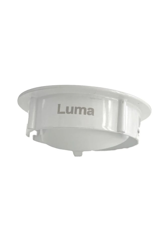 Luma white moving spotlight made of aluminum die-cast metal with an outer coating, 7 cm diameter - Image 3