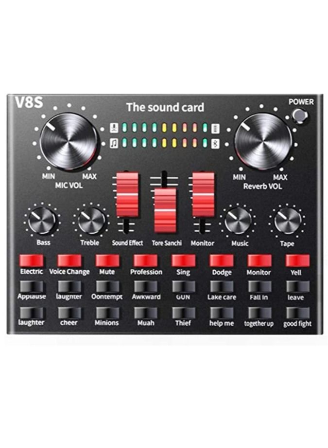 ELTRAZONE Live Streaming Sound Adapter Phone Laptop Microphone Multi-Function High Sound Quality Intelligent Compatibility Sound Adapter - Image 1