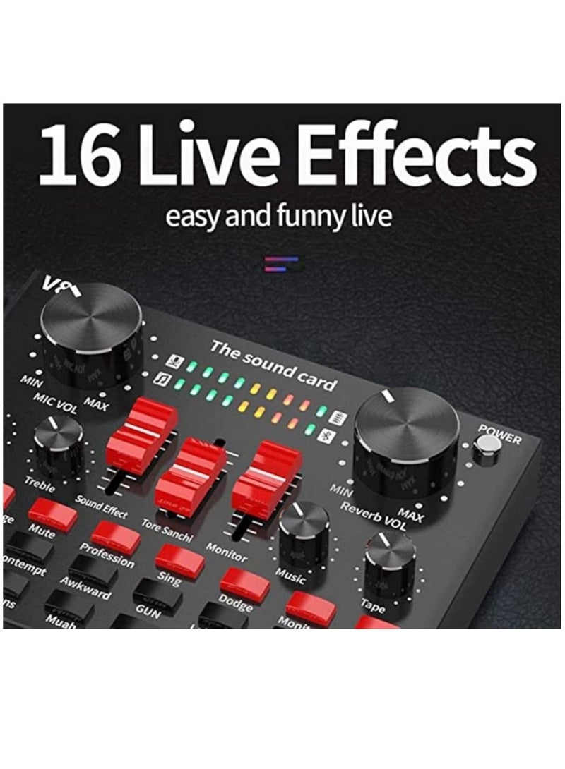 ELTRAZONE Live Streaming Sound Adapter Phone Laptop Microphone Multi-Function High Sound Quality Intelligent Compatibility Sound Adapter - Image 4