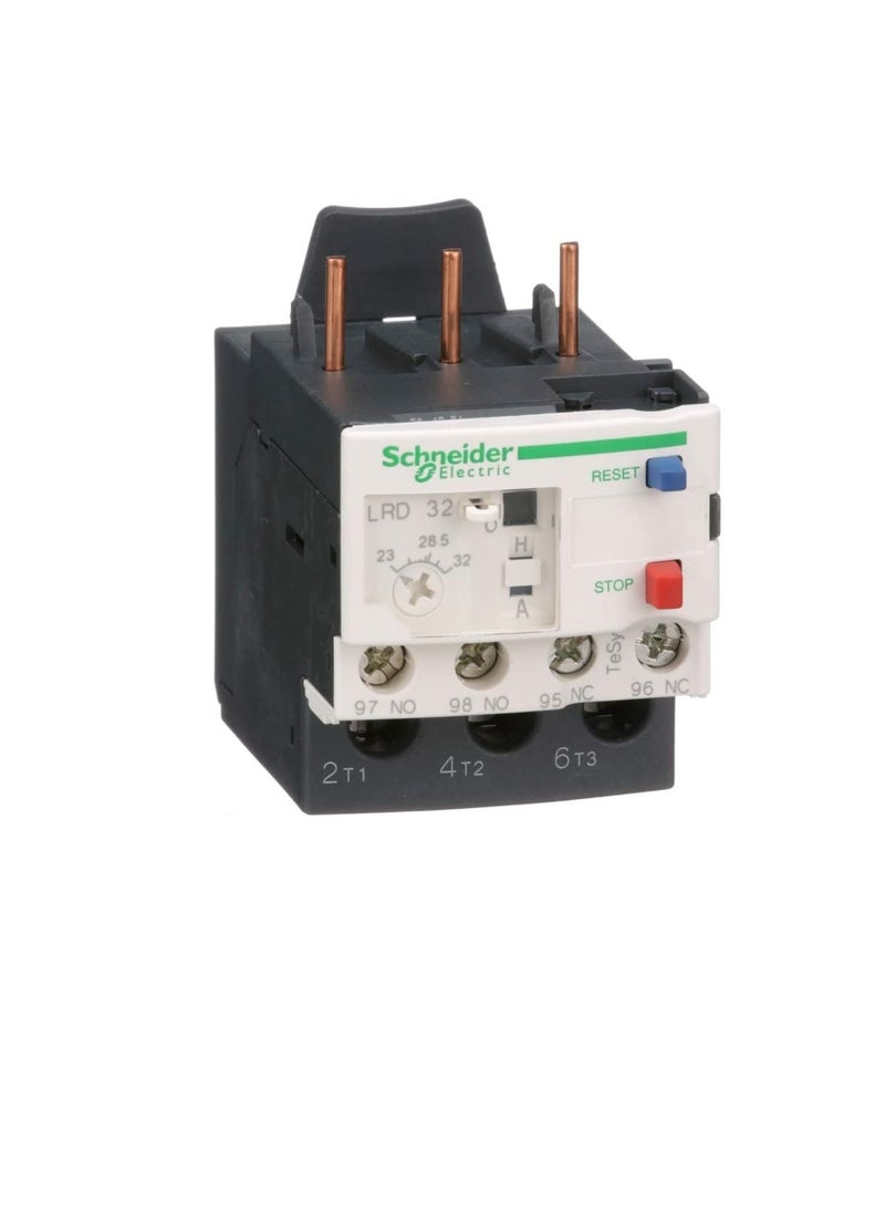 Schneider Electric Schneider Electric Thermal Overload Relay - 1NO/1NC, 23, 32 A F. L. C, 32 A Contact Rating, 600 V, 3P – LRD32  - Image 3