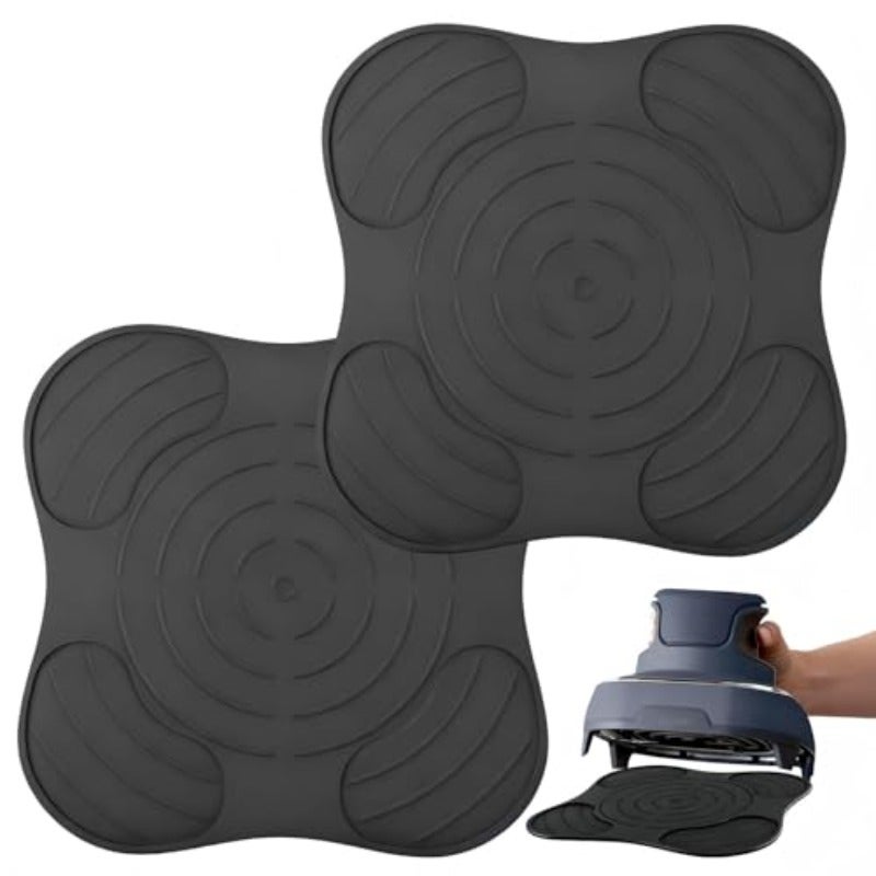 Ninja 2Pack  Fryer Silicone Trivet for Ninja Crispi  Fryer Silicone  Fryer Trivets Heat-Resistant Hot Pads for Ninja Crispi Glass  Fryer Accessories Non-Slip for Ninja FN101GY FN101SG FN101ST - Image 2
