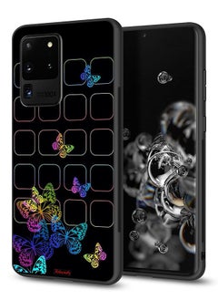 Samsung Galaxy S20 Ultra 5G Protective Case Cover Colorful Butterflies