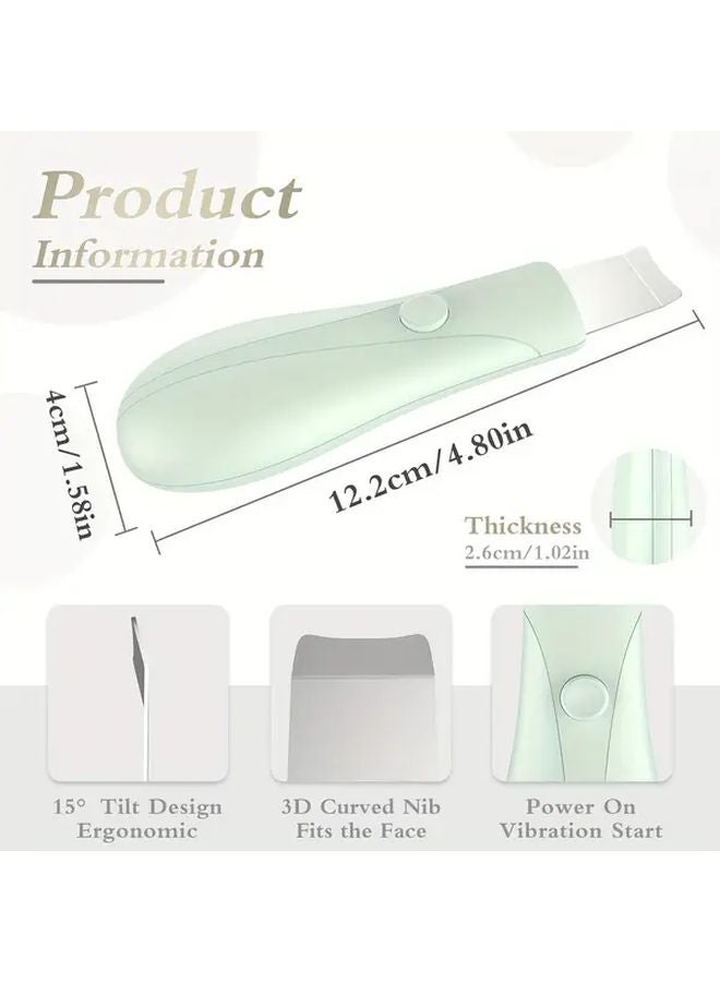 أداة أوليف جرين الكهربائية لإزالة الرؤوس السوداء منظف الأنف الوجهي تنظيف المسام التقشير اللطيف - Image 3