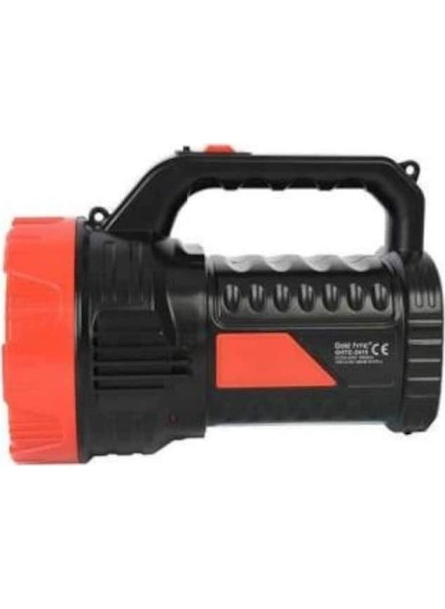 Gold HTC - GHTC-2415 15W Rechargeable Flashlight Professional Searchlight - Image 1