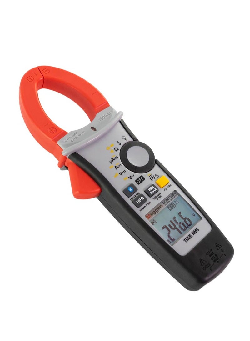 Megger DCM1500S High Voltage Solar PV Clamp Meter (2000V DC) - Image 1