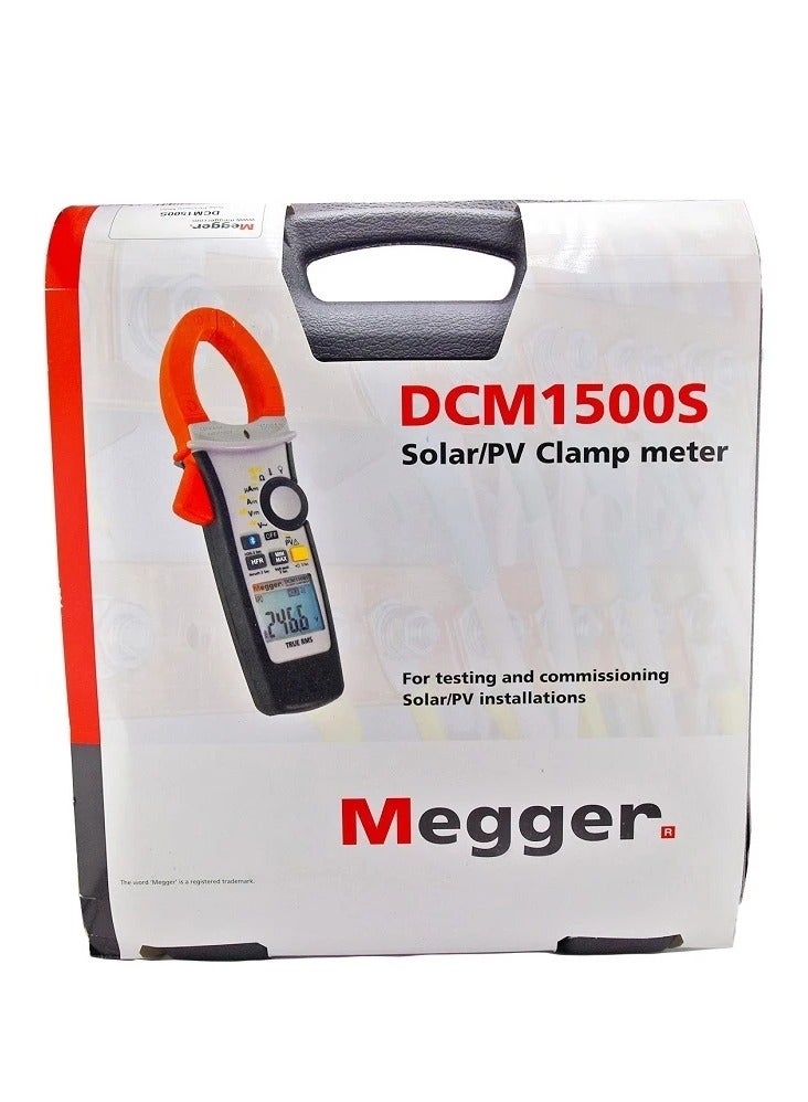 Megger DCM1500S High Voltage Solar PV Clamp Meter (2000V DC) - Image 4