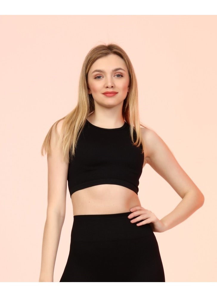 Formactive Ribbed Crop Top  - Image 1