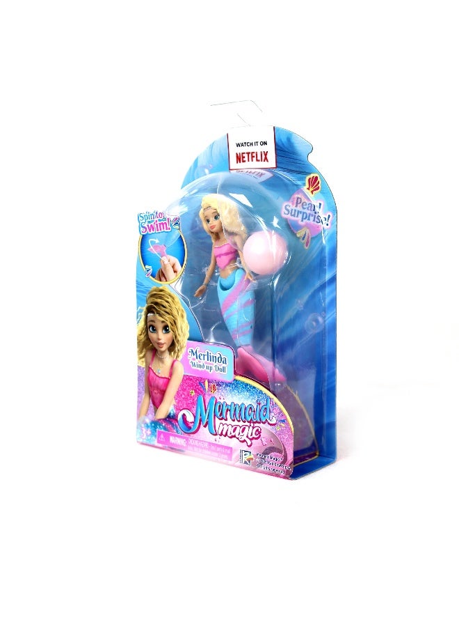 Mermaid Magic Windup Doll 5 inch- Assorted - Image 2